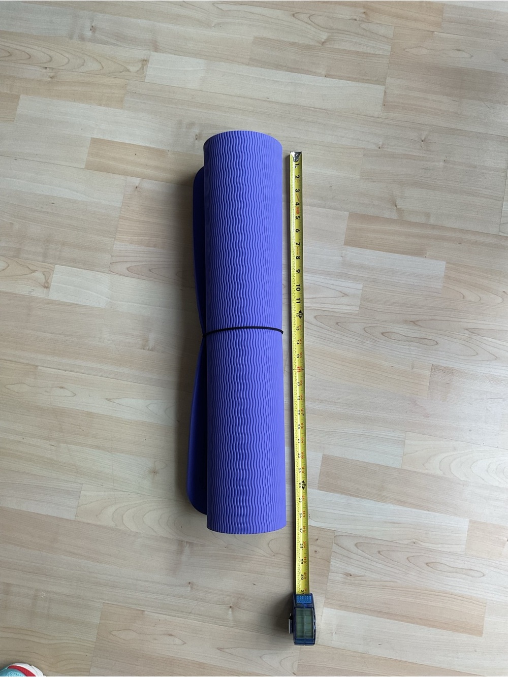 Clever Yoga Mat Eco-Friendly Recyclable Non-Slip Mat purple